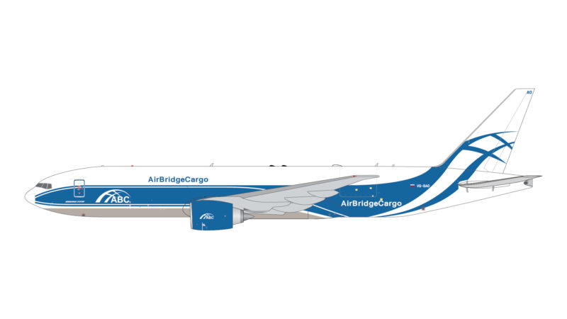 GeminiJets GJABW1949 1:400 Air Bridge Cargo Boeing 777-200F VQ-BAO