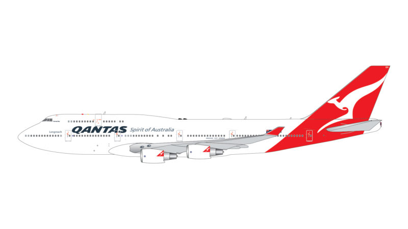 eminiJets GJQFA1928 1:400 Qantas Boeing 747-400ER VH-OEH