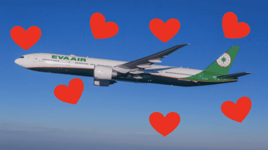 EVA Air Dating Flight