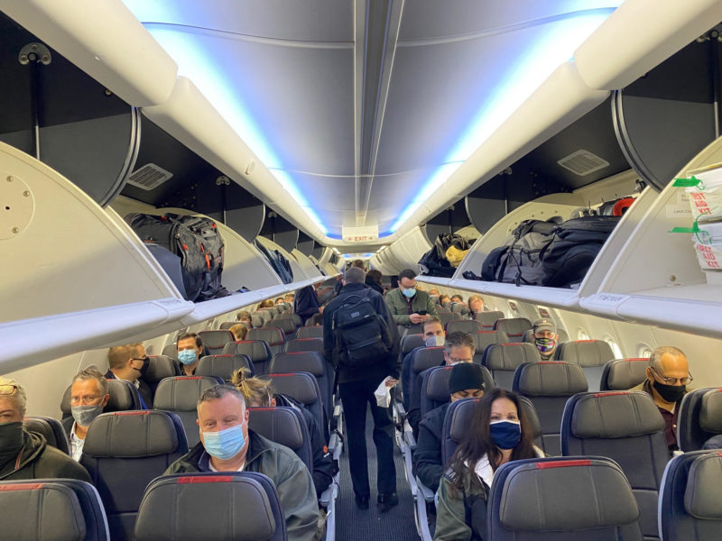 American Airlines 737 MAX Cabin