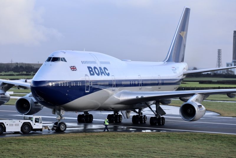 Doors to manual and cross check for the last time, as British Airways says  farewell to its final 747s
