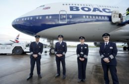 British Airways B747 Flight