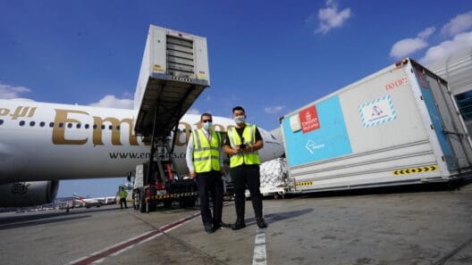 Airlines Transport Vaccines