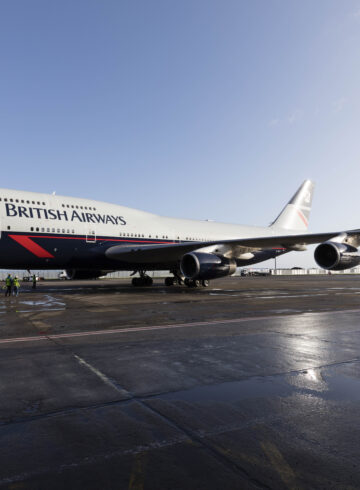 British Airways B747-400 Landor Livery