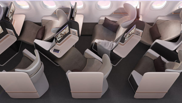 New Seat Concept: ACCESS on Narrow Body Airliner - SamChui.com