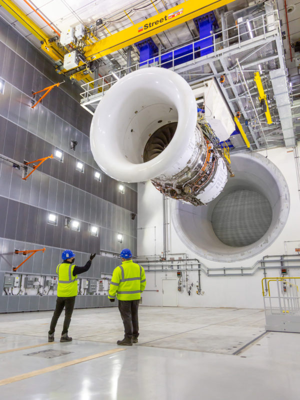 Testbed 80 site at Rolls-Royce