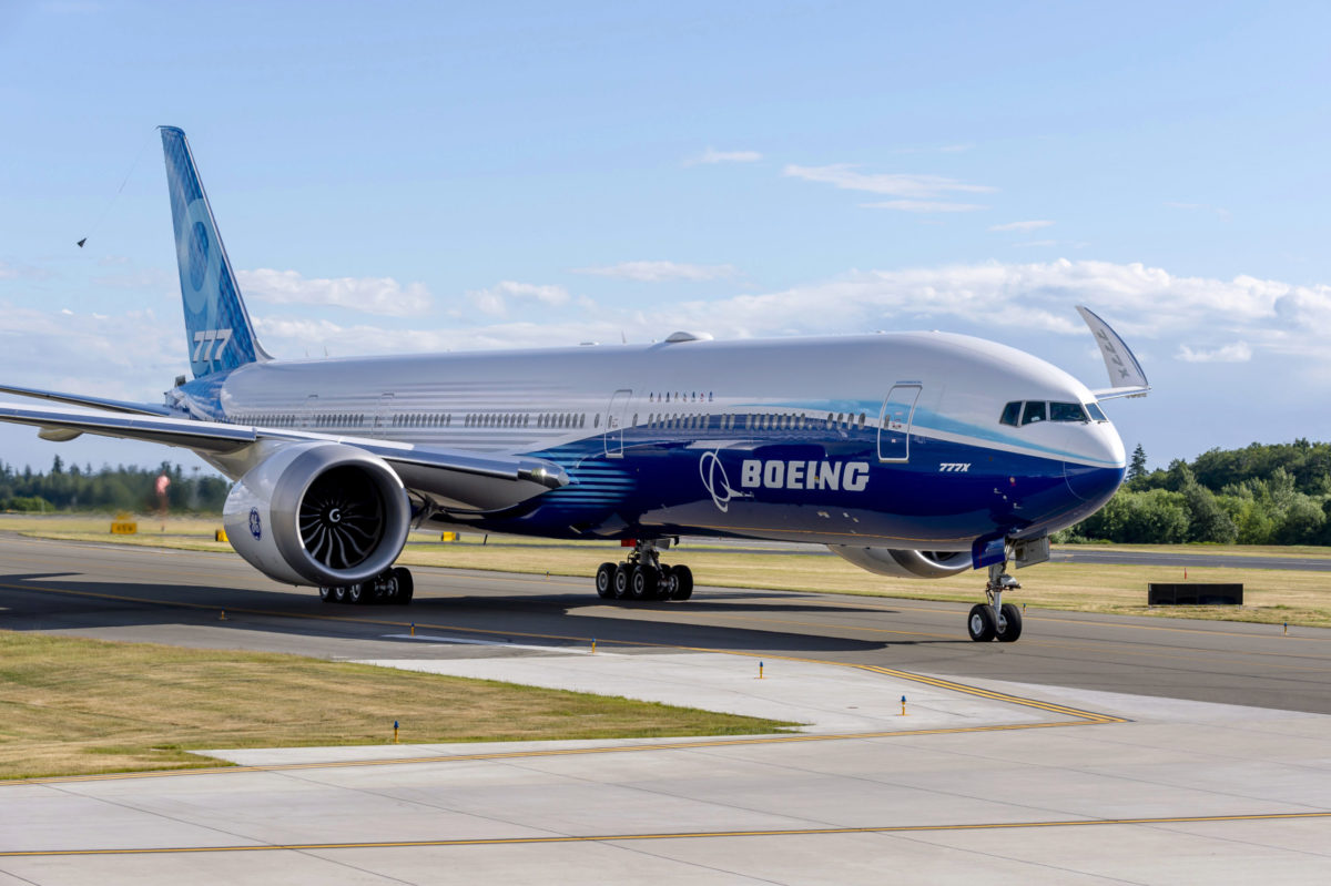 FAA 'Not Ready' to Certify Boeing 777X Until 2023