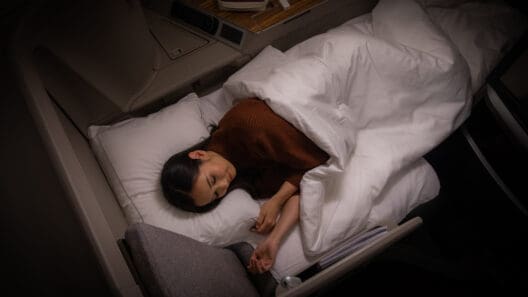 Cathay Pacific First Class Mask