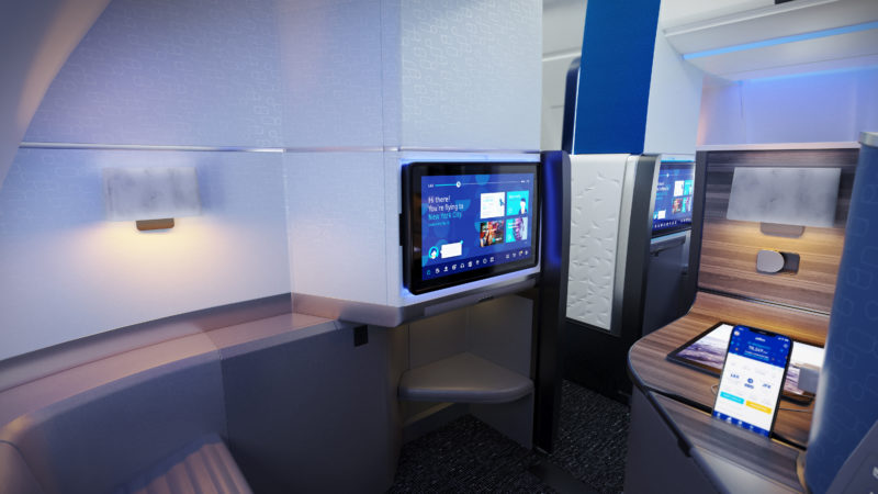JetBlue Trans-atlantic A321 Mint Business Studio