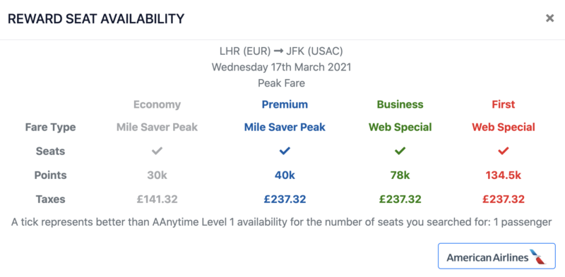 a screenshot of a web availability