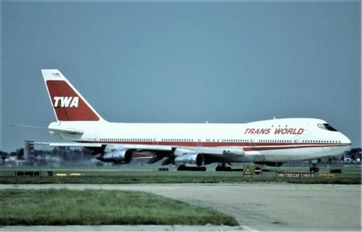 Boeing 747-100 TWA