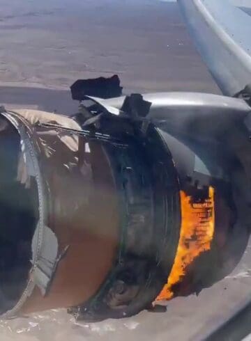 United 777 Engine Failure