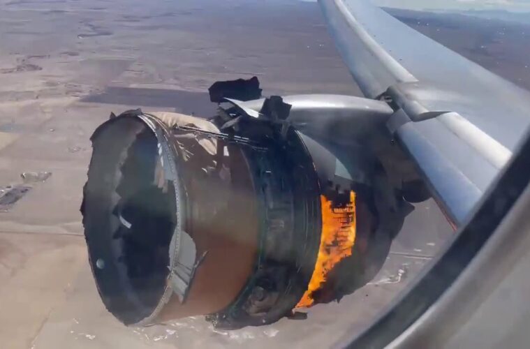 United 777 Engine Failure
