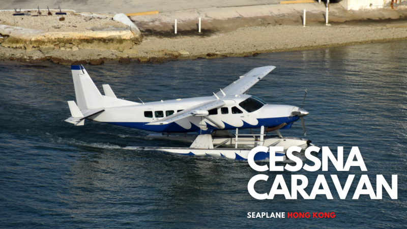 a seaplane on a small boat