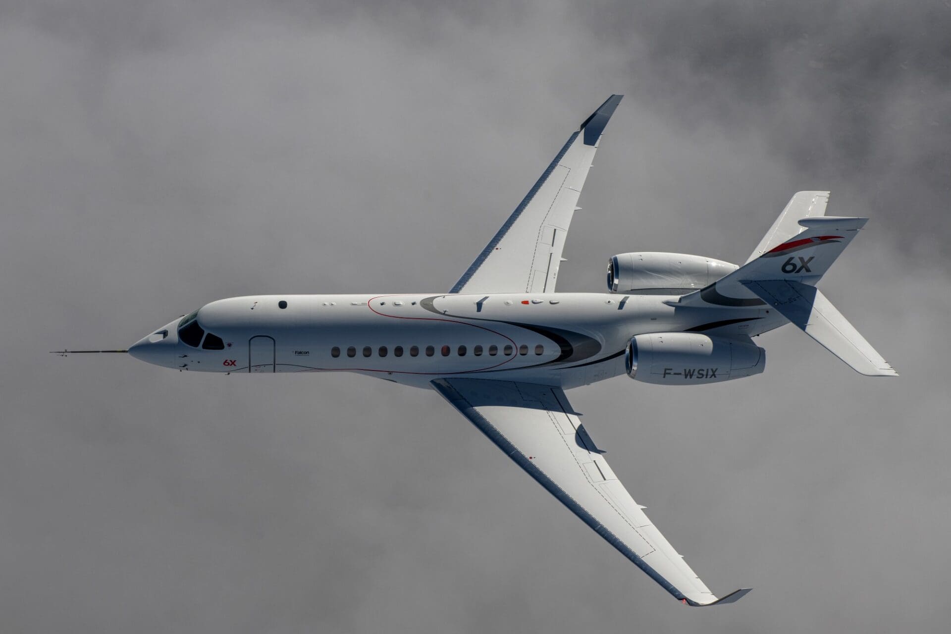Falcon 6X Maiden Flight