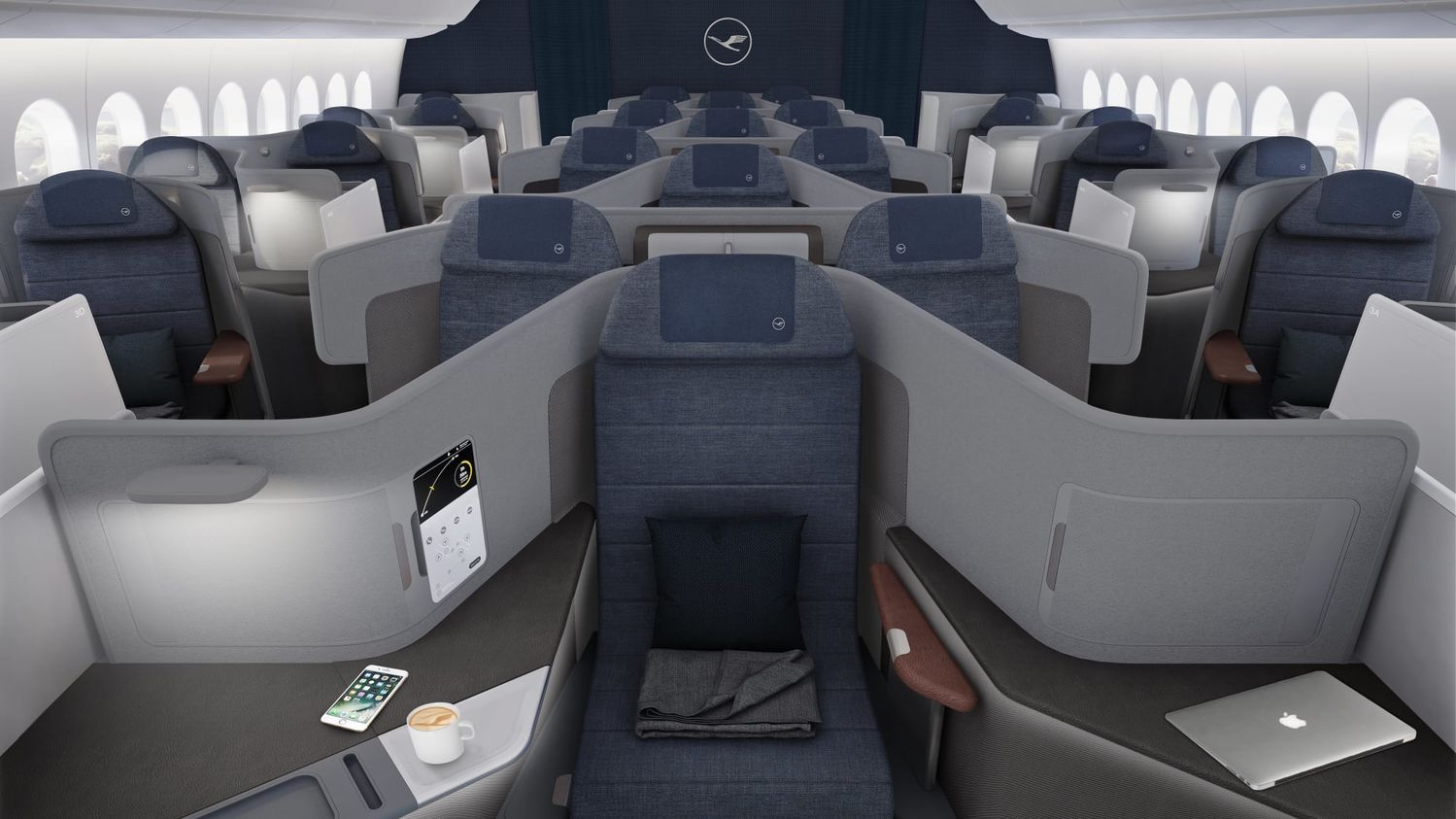 Lufthansa Business Class Notizbuch Notizheft der Marke Moleskine Boeing 747 NEU 