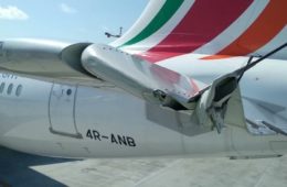 SriLankan A320neo Damaged in Ground Vehicle Collision