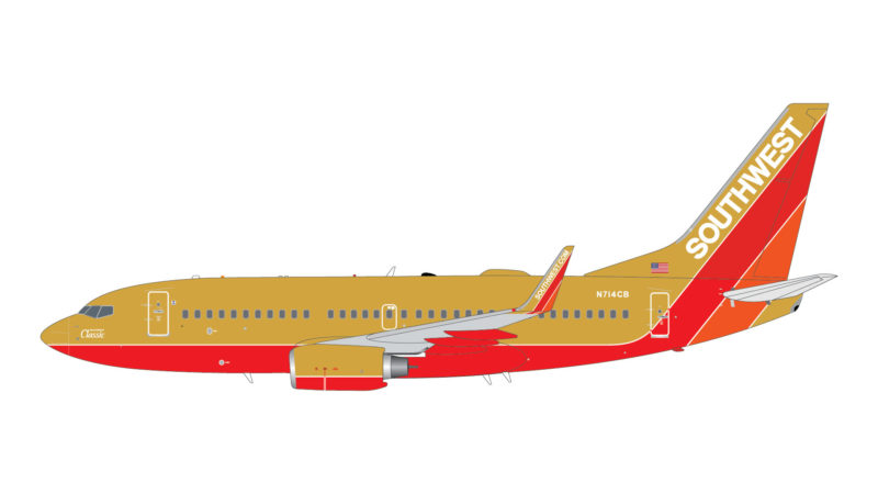GeminiJets G2SWA961 1:200 Southwest Airlines 737-700 "Classic Retro" N714CB