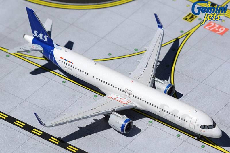 GeminiJets GJSAS1944 1:400 SAS Airbus A321neo SE-DMO