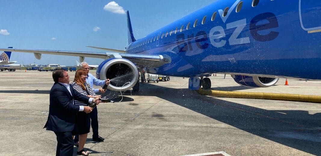 Breeze Inaugural Flight
