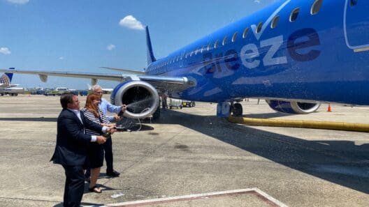Breeze Inaugural Flight