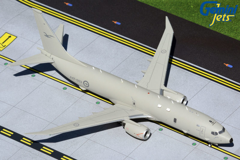 GeminiJets G2RAA971 1:200 Royal Australia Air Force Boeing P-8A Poseidon A47-003