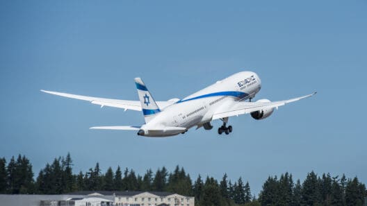 El Al Boeing 787 Escorted Over Europe By Fighter Jets
