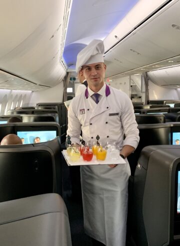 Turkish Airlines Flying Chef