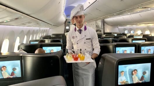Turkish Airlines Flying Chef