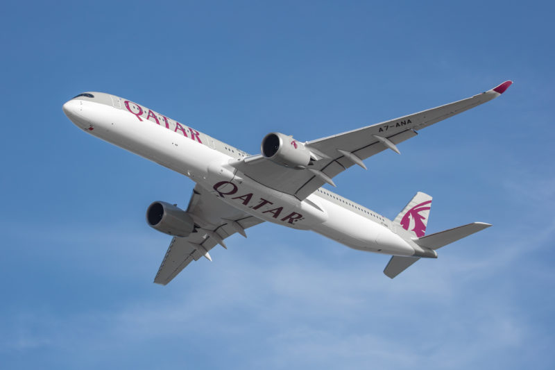 Qatar Airways is deploying Airbus A350-1000 on most US Flights