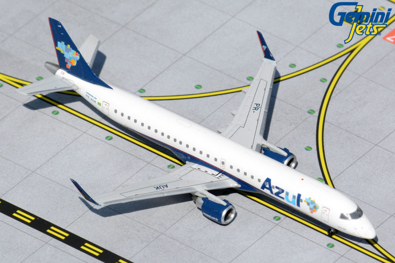 GeminiJets GJAZU1252 1:400 Azul Linhas Aereas Embraer 195 PR-AUK