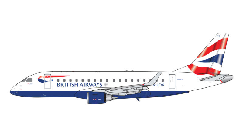 GeminiJets GJBAW1517 1:400 BA Cityflyer Embraer 170 G-LCYG
