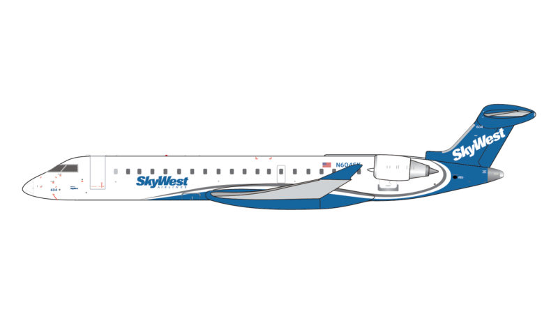 GeminiJets GJSKW1265 1:400 Skywest Airlines CRJ-700 N604SK