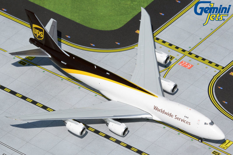 GeminiJets GJUPS1990 1:400 UPS Boeing 747-8F N607UP