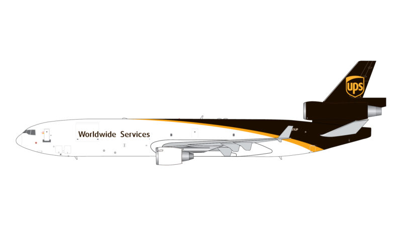 GeminiJets GJUPS1991 1:400 UPS MD-11F N281UP