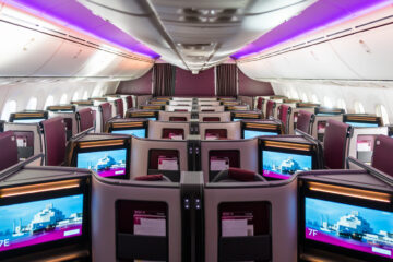 Qatar Airways 787-9 New Business Class Suite