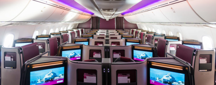 Qatar Airways 787-9 New Business Class Suite