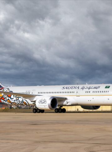 Saudia Calligraphy 787