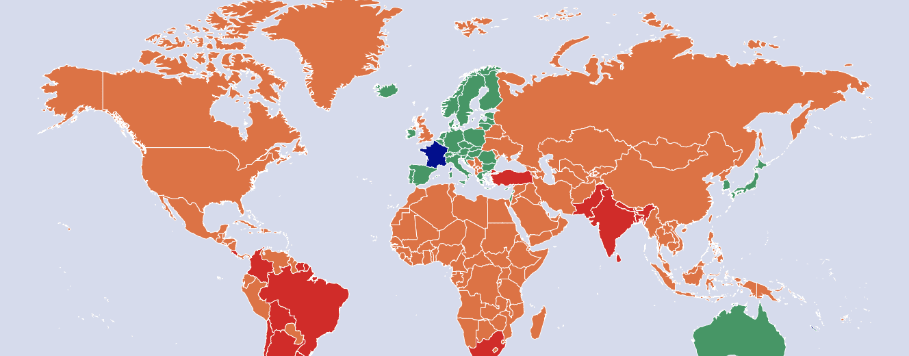 France Spain Vaccinated
