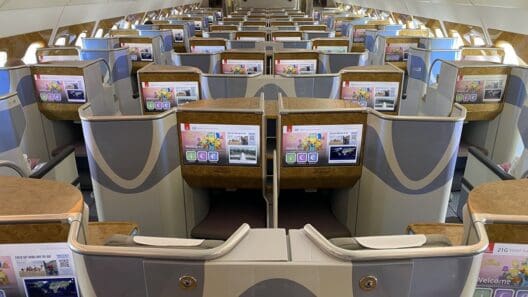 Emirates A380 Business Class
