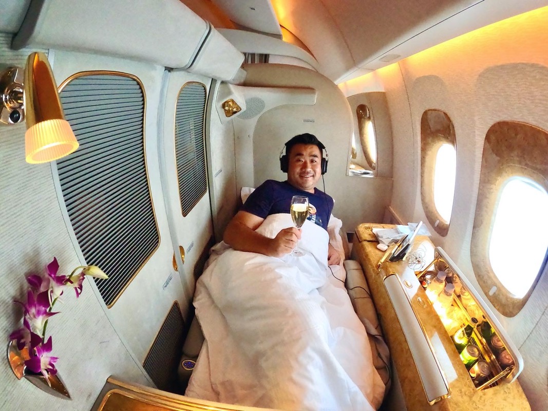 trip report emirates first class