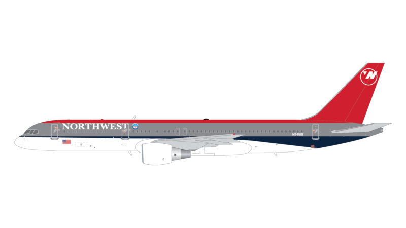 GeminiJets G2NWA965 1:200 Northwest Airlines Boeing 757-200 N541US