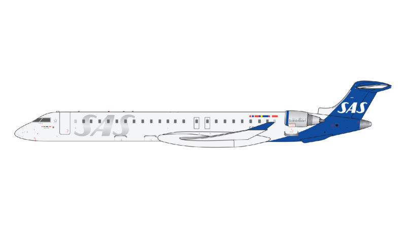 GeminiJets GJSAS1979 1:400 SAS CRJ-900LR ES-ACG