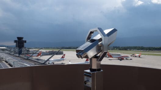 Geneva Airport Opens New Public Spotting Terrace