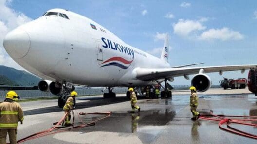 Silk Way Airlines Boeing 747 Performs Rejected Takeoff Following Engine Failure