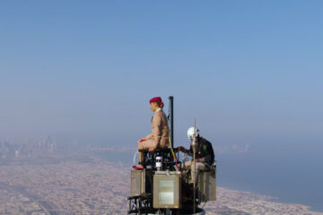 Behind the Scenes of Emirates Commercial - We're At Top of the World