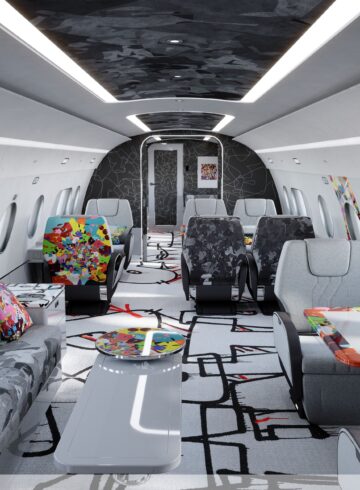 ACJ TwoTwenty Cabin Design