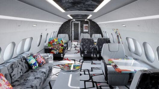 ACJ TwoTwenty Cabin Design