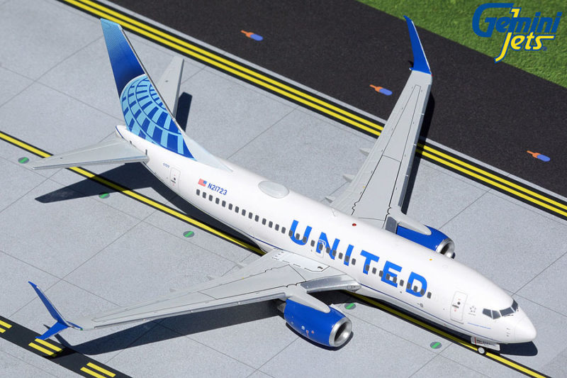 GeminiJets G2UAL1014 1:200 United Airlines Boeing 737-700 N21723