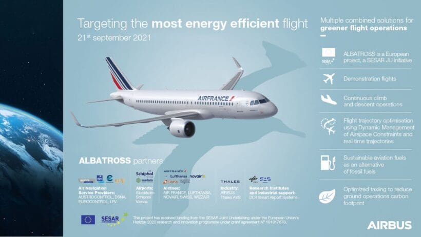 Airbus Summit: The Most Energy Efficient Flight Demonstration